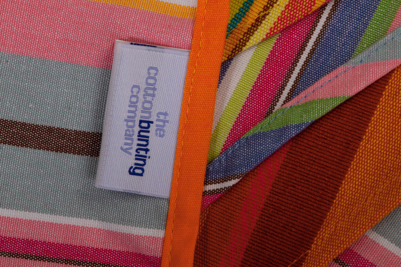 Beach Hut Bunting Close Up
