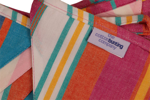 Indian Summer Bunting Close Up