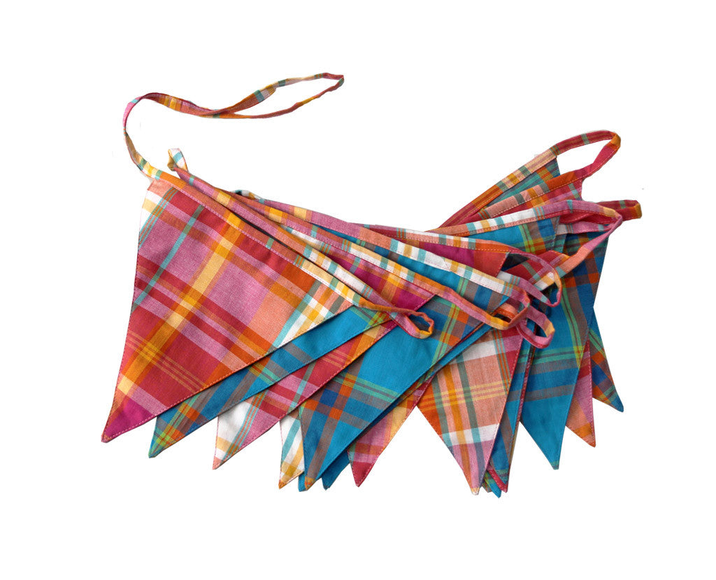 Moroccan Spice Bunting from the Cotton Bunting Company