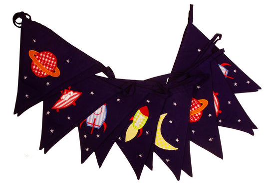 Rockets and Aliens Bunting