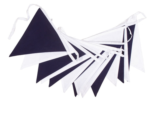 Navy Blue and White Bunting to buy online