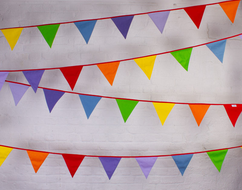 Multi-Coloured Bunting Hanging