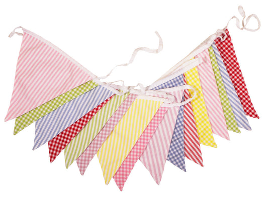 English Country Bunting from the Cotton Bunting Company