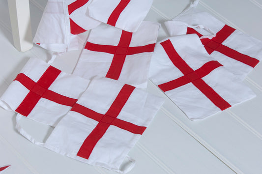 Buy England St George Bunting for events and parties