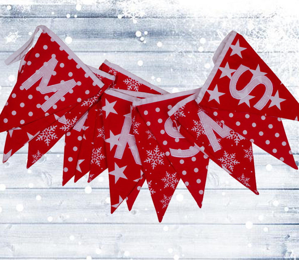Merry Xmas bunting