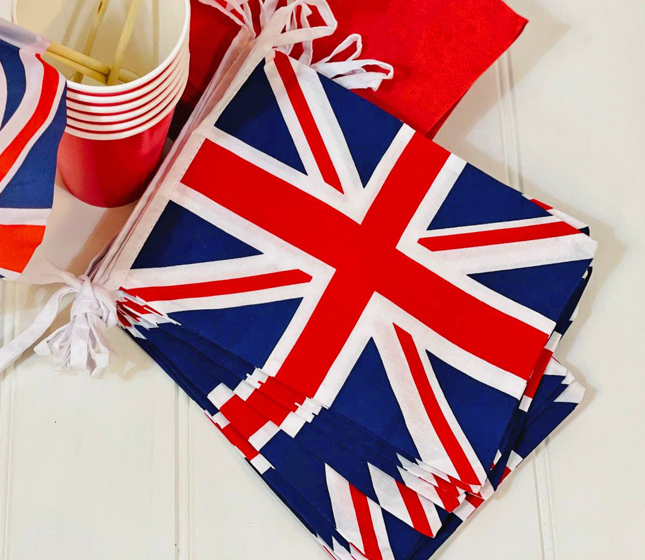 Union jack cotton bunting