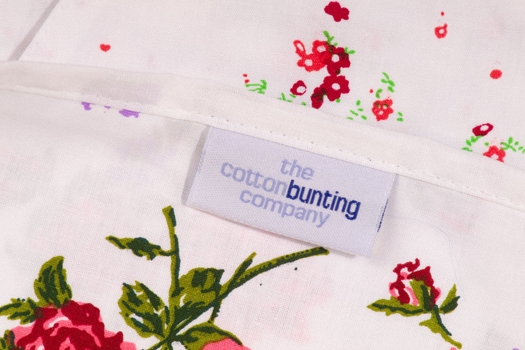 Floral Garden Bunting Close Up
