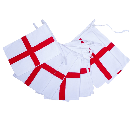 England St George Football Cotton Bunting UK