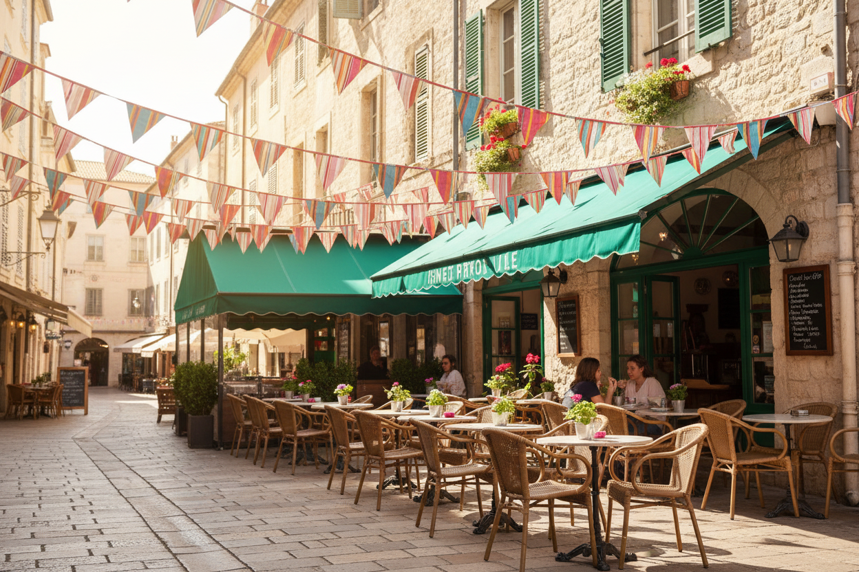 Indian Summer Striped Bunting