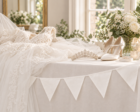 Antique White Bunting