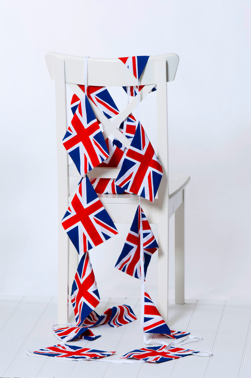 Rectangular Union Jack Bunting for the Coronation | The Cotton Bunting ...