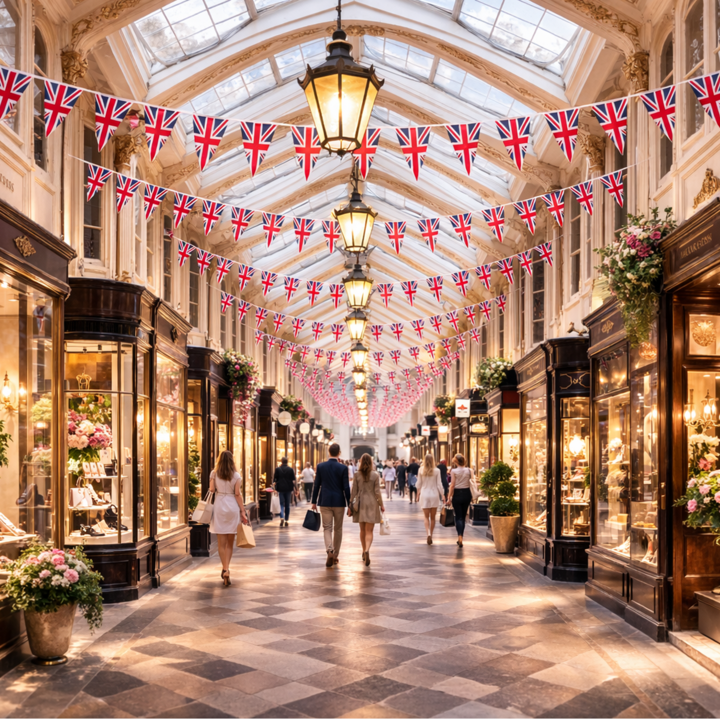 Union Jack Bunting - triangular