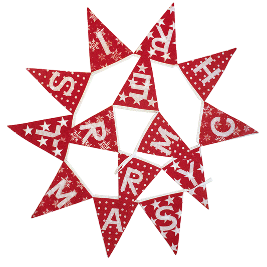 Merry Christmas Bunting