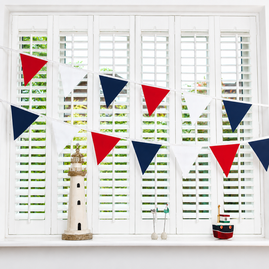 Red White and Blue Bunting