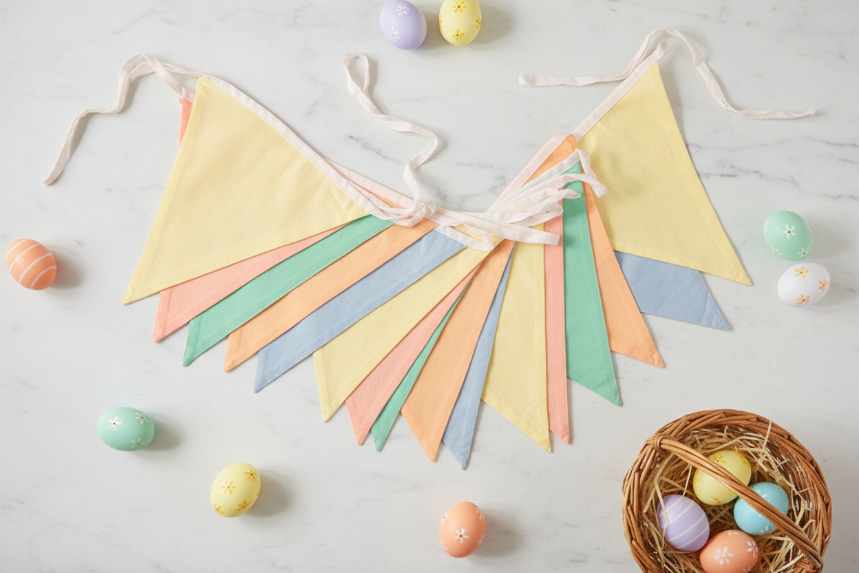 Pastel Shades Bunting
