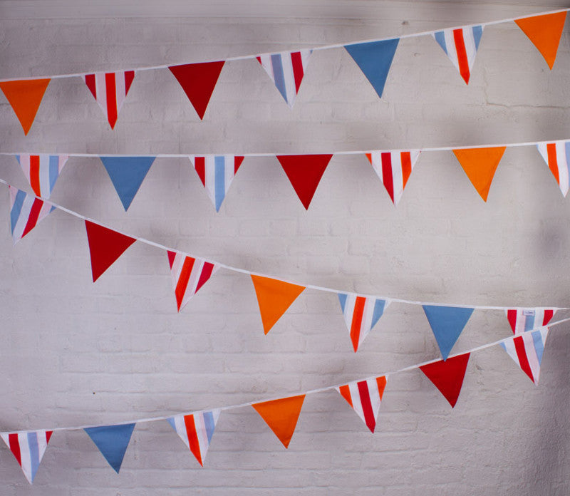 Garden Party Bunting Fabric Bunting UK