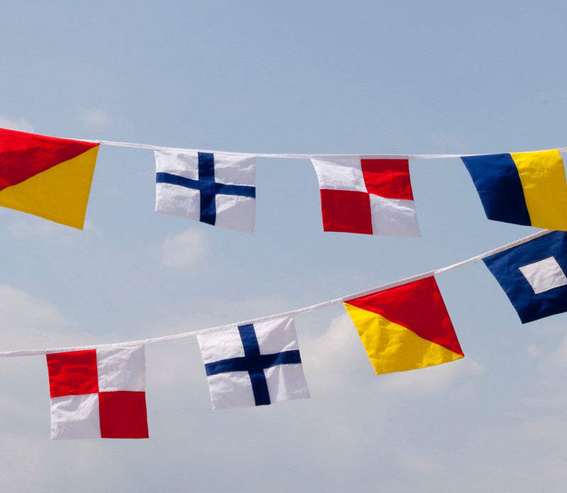 Buy Nautical Bunting from the Cotton Bunting Company