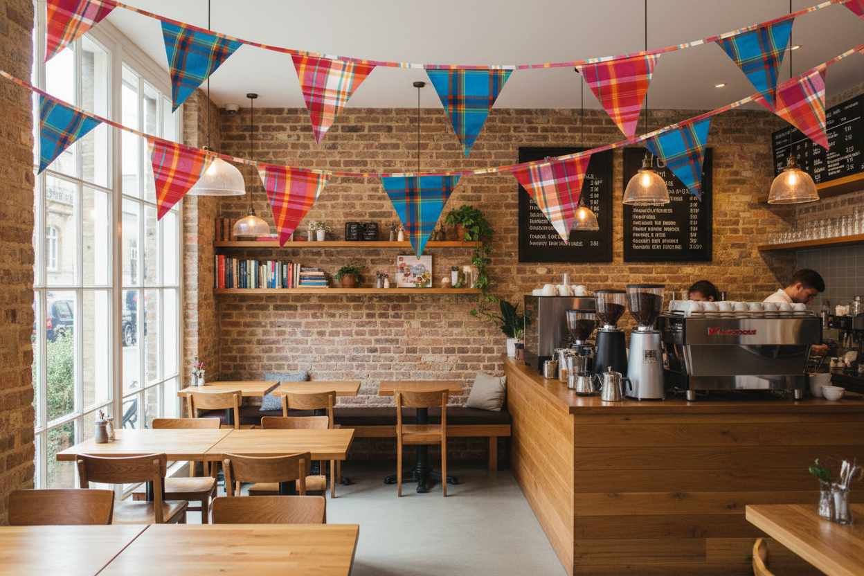 Tartan Checked Bunting