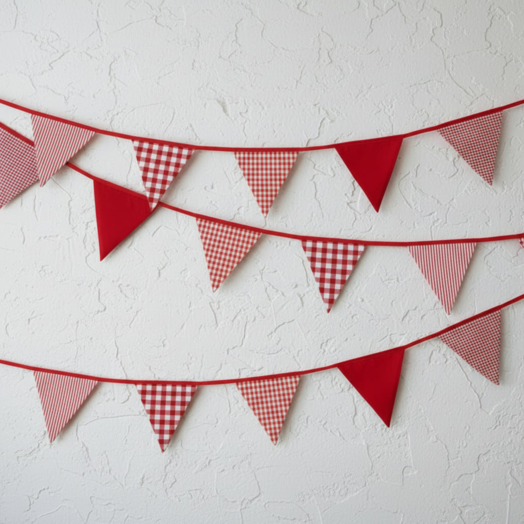 Red Bunting | The Cotton Bunting Company