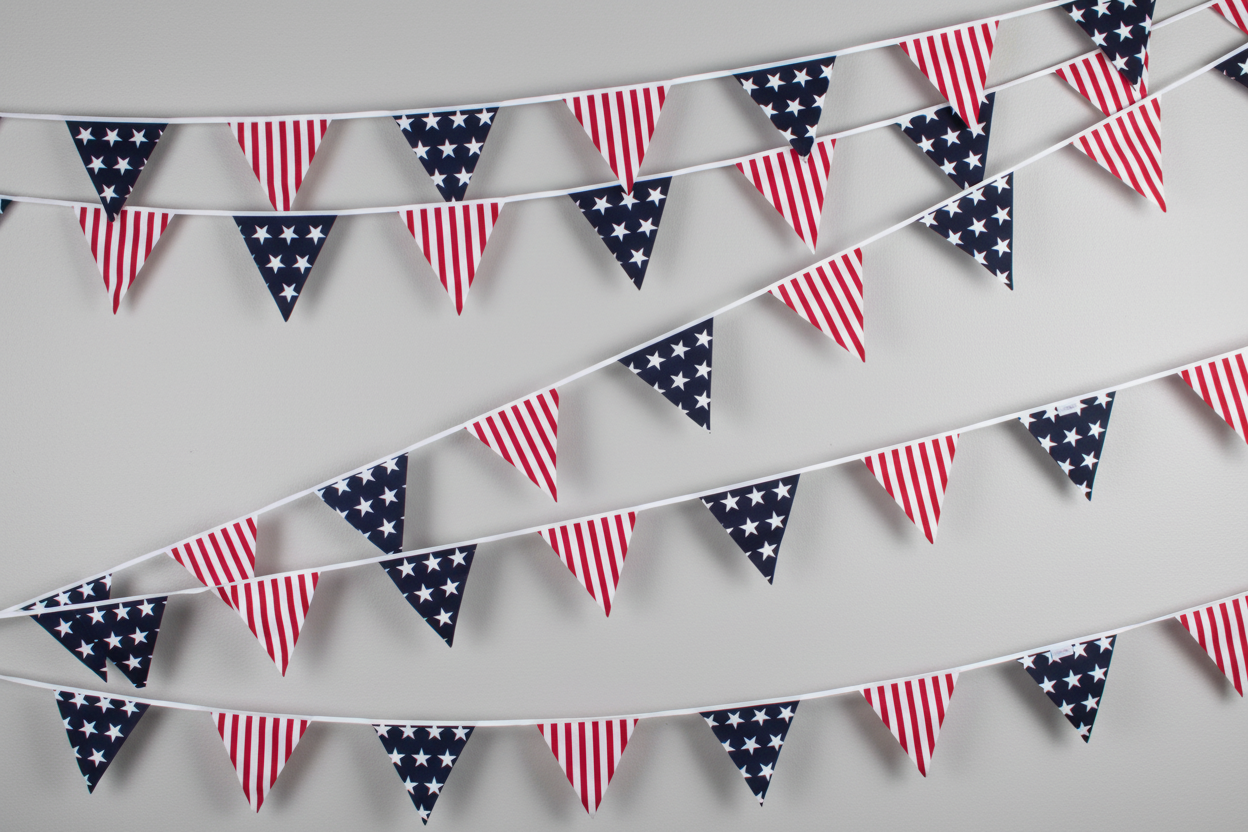 USA American 'Stars and Stripes' Bunting